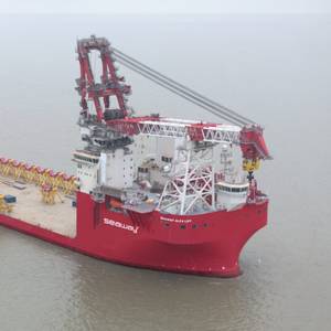 Subsea 7's New Semi-Submersible Vessel Equipped for XXL Offshore Wind Foundations En Route to Europe