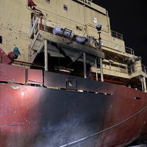 Russian Strike on Grain Vessel in Odesa Port Kills Four