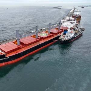 Ulsan Port Completes Its First Green Methanol STS Bunkering for Bulk Carrier