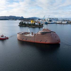 Construction BS Offshore's New CSOV Enters Next Phase