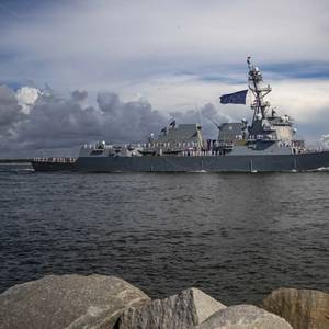 USS Farragut Deploys with George H.W. Bush Carrier Strike Group