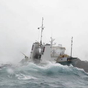 Close Call: US Coast Guard Rescues 12 as Bonnie G Ro-Ro Ship Runs Aground