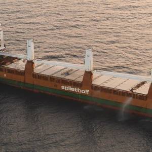 Crew Safe as Dutch-Flagged Cargo Ship Remains Adrift and Ablaze in Gulf of Aden