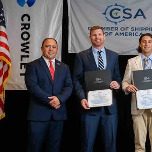 Crowley Vessels Awarded for Commitment to Safety