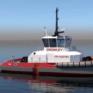 ABB Propulsion for U.S. First Fully Electric Tug