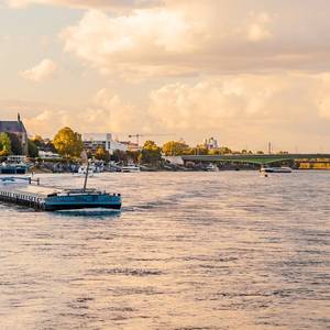 Rhine in South Germany Reopens to Shipping