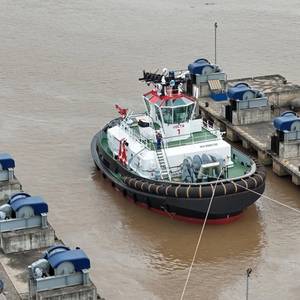 Damen Launches Fully Electric Tug