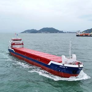 Damen Delivers Cargo Vessel to Reederei Gerdes in Vietnam