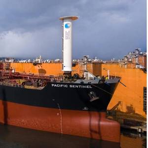 bound4blue Installs Wind-Assisted eSAILs on EPS’ Tanker