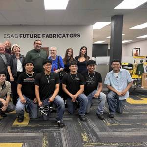 ESAB Awards $5,000 Welding Grant to Two Texas High Schools