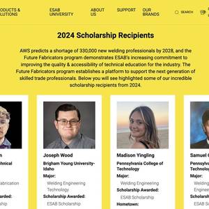 ESAB Reminder for AWS Scholarship Application Deadline