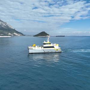 Damen Delivers Third Low-Emission Offshore Wind Fast Crew Boat to Purus