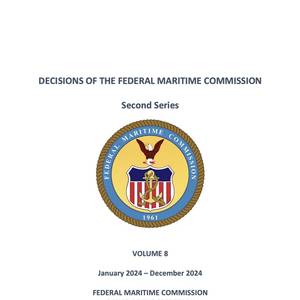 Federal Maritime Commission Publishes Update of its Official Case Law Reporter
