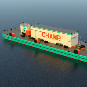 Centerline and EBDG Partner to Build Barges for Portable Clean Power