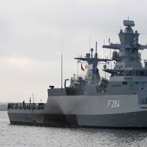 German Warship Shoots Downs Drone Off Lebanon