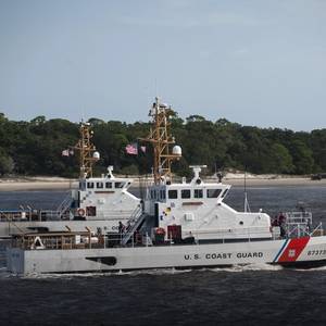 US Coast Guard Cutter Sea Dog Damaged