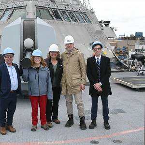 Fincantieri Marinette Marine Hosts University of Wisconsin Chancellor