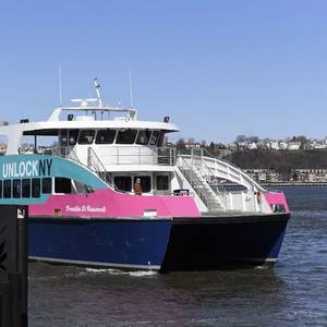 NY Waterway's New Ferry Franklin Delano Roosevelt Enters Service