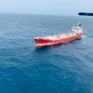 ONGC, Coast Guard Prevent Disaster as LPG Tanker Goes Adrift Near Offshore Installations