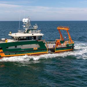 N-Sea Charters Geo Plus' Survey and ROV Support Vessel