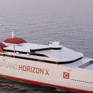 Contract Signed to Build 130m ‘Hydrogen-Ready’ High-Speed Ferry