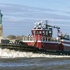 McAllister Takes Delivery of New Tractor Tug from Washburn & Doughty