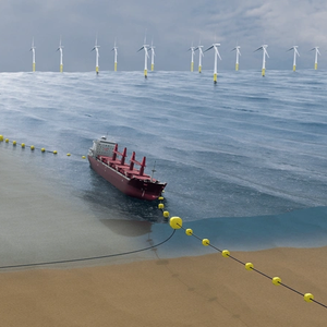 Dutch Test Barriers to Prevent Ships from Hitting Wind Turbines