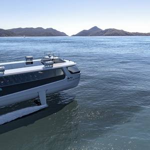 New Fully Electric Hydrofoil Ferry Concept Unveiled