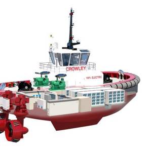 Corvus to Supply Battery for Crowley's All-electric Tug