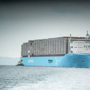 Great Ships of 2024: Ane Mærsk - World’s First Large Methanol-Fueled Containership