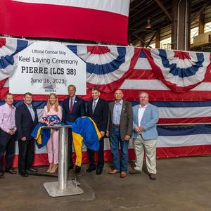 Keel Laid for Future USS Pierre (LCS 38)