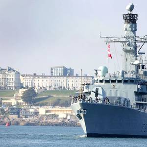 Type 23 Frigate HMS Somerset Refit Readies for Return to Royal Navy