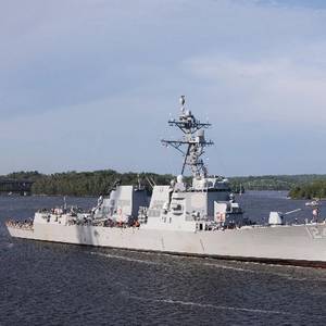 Bath Iron Works Wins DDG 51 Destroyer Shipbuilding Contract