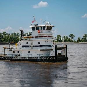 Shipbuilding: Ingram Marine Christens Four Towboats in One Day