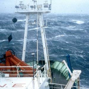 Research Vessel Discovery and "The Night of Monster Waves"