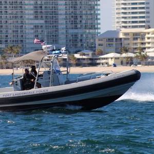 Fort Lauderdale PD Repowers with Cox Marine V8 Outboard