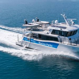 New Patrol Boat for Great Barrier Reef Area Hits The Water