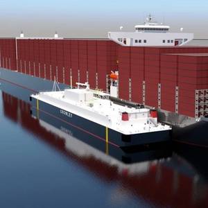 Bay Shipbuilding Begins Building US' Largest LNG Bunker Barge