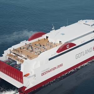 Gotlandsbolaget Unveils Hydrogen-powered Catamaran Ferry