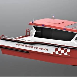 Monaco Fire/Rescue Boat Features Smartgyro Stabilization