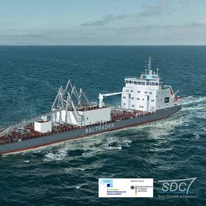 German Government Funds Rotor Sail Install on Baltrader Cement Carrier