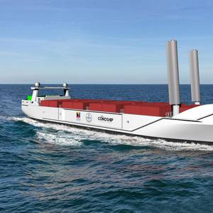New Autonomous Zero-emission Containership Design Unveiled