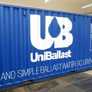 Scienco/FAST, UniBallast Parnter to Launch the InTankFITT Container BWTS