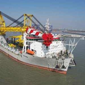 VIDEO: Jan de Nul's Les Alizés Vessel Departs China for First Offshore Wind Mission in Germany