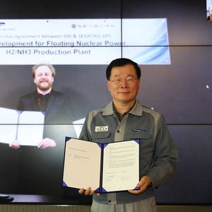 Samsung Heavy Industries, Seaborg Partner to Develop Floating Nuclear Power Plant