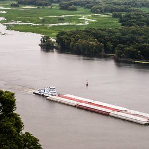 US Barge Costs Spike Weeks After Hurricane Ida