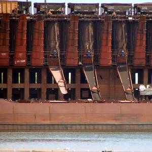 Great Lakes Iron Ore Trade Down in September