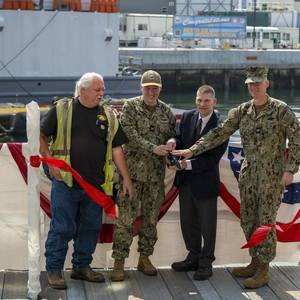 US Navy Opens Upgraded Berth at Portsmouth Naval Shipyard