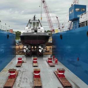 Master Boat Builders Unveils State‑of‑the‑Art Floating Dry Dock to Boost Throughput
