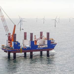 Vattenfall Signs Up Van Oord’s Jack-Up Vessel for Offshore Wind Servicing